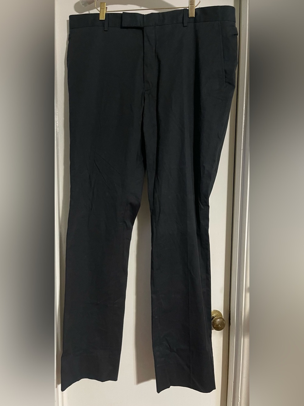 Ralph Lauren Black Dress Pants NWT 38L Made in Italy NWT